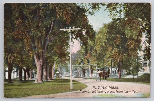 Main street looking north from - main,